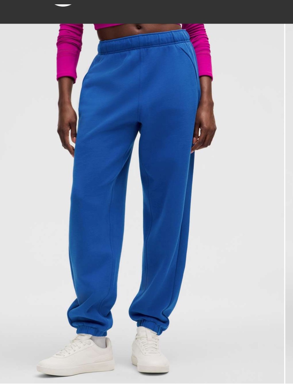 Lululemon Scuba Mid-Rise Oversized Jogger Cerulean Blue Size S